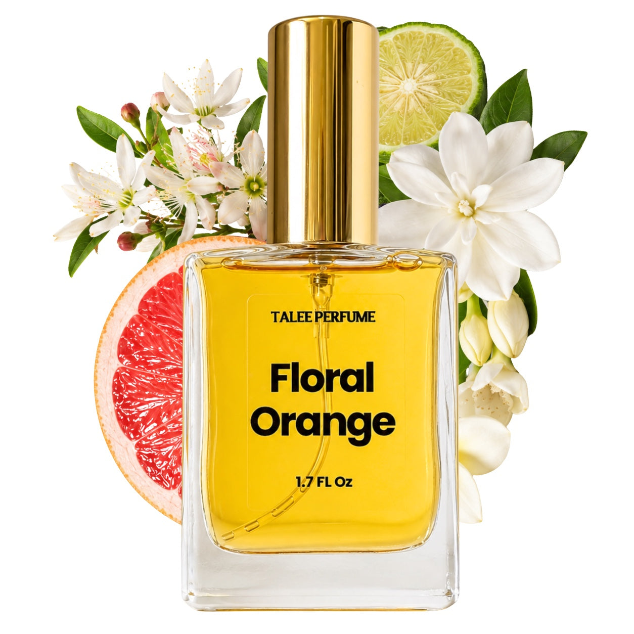 Floral Orange perfume with citrus and white floral notes