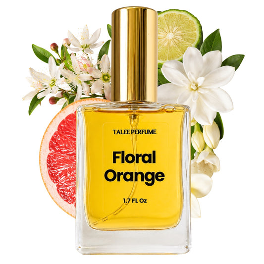 Floral Orange perfume with citrus and white floral notes